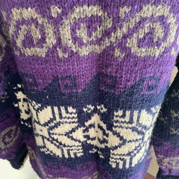 Vintage Earth Traders wool sweater - Picture 6 of 9